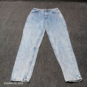 Vintage Hunt Club Acid Wash‎ Jeans Women 9 Blue Tapered High Rise Mom Pants